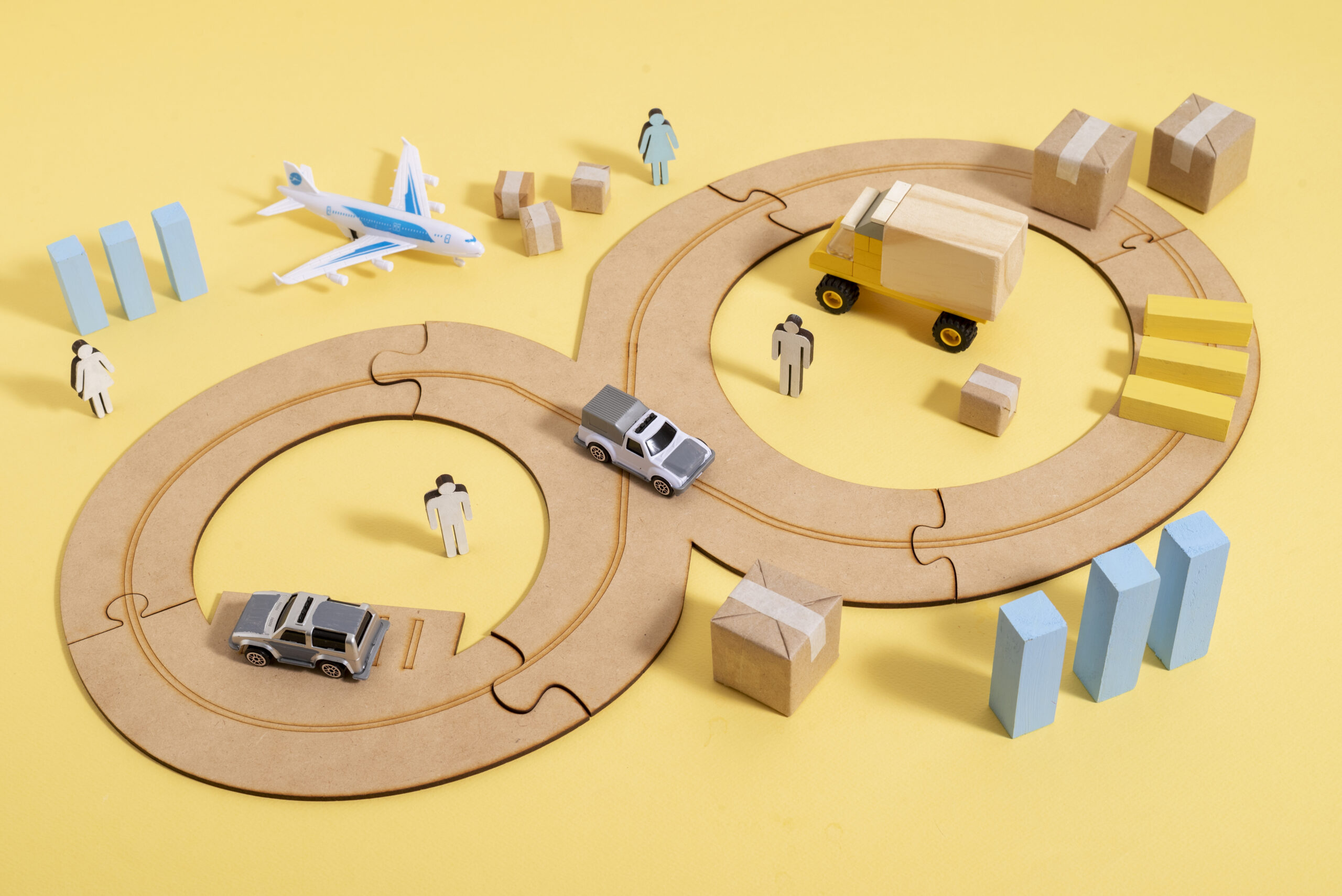 still life supply chain representation